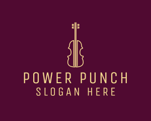 Classical Violin Music logo design