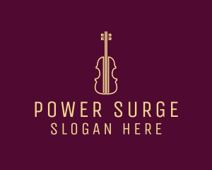 Performance - Classical Violin Music logo design