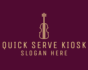 Classical Violin Music logo design