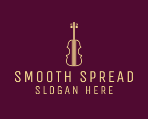 Classical Violin Music logo design