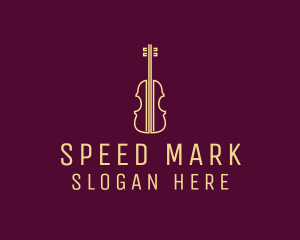 Classical Violin Music logo design