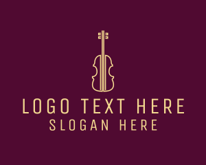 Classical Violin Music Logo