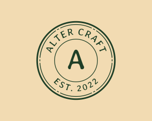 Hipster Retro Badge logo design