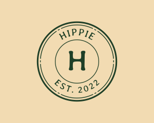Hipster Retro Badge logo design