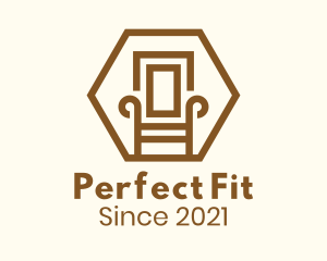 Fittings - Wooden Armchair Furniture logo design