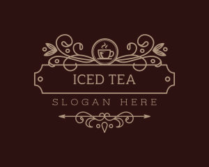 Elegant Coffee Cafe logo design