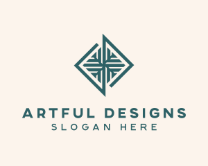 Interior Design Tiles logo design