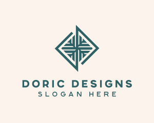 Interior Design Tiles logo design