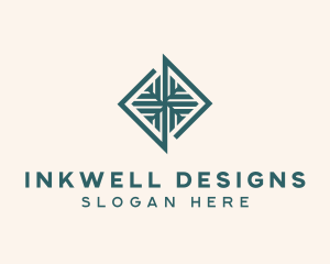 Interior Design Tiles logo design