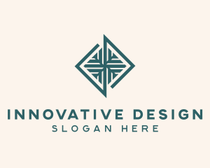 Interior Design Tiles logo design