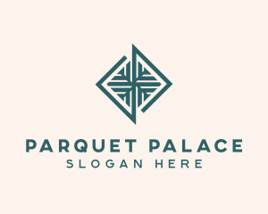 Parquet - Interior Design Tiles logo design