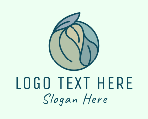 Vegetarian - Nature Leaf Foliage logo design