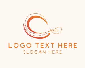 Company - Gradient Abstract Waves logo design