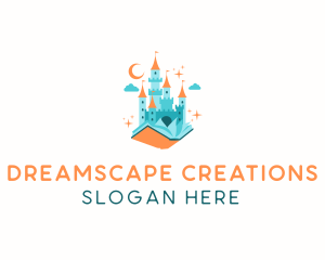 Imagination - Dream Castle Book logo design