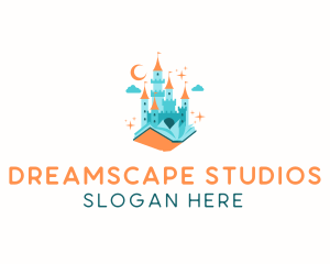 Dream - Dream Castle Book logo design