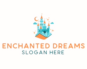 Fairytale - Dream Castle Book logo design