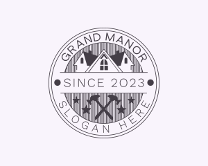 Home Mansion Repair logo design
