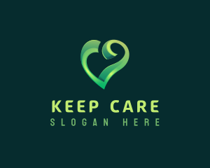 Heart Love Care logo design