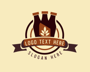 Liquor Store - Barley Beer Brewing logo design