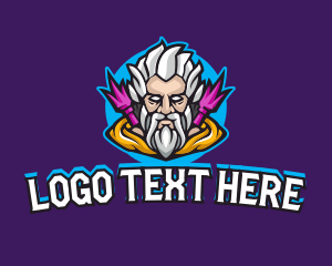 Poseidon - Esports Gaming God logo design