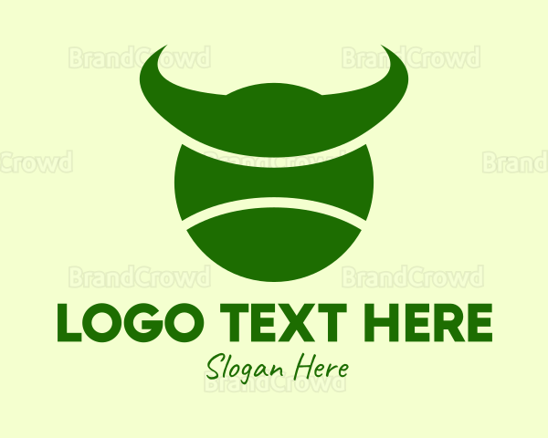 Tennis Ball Horns Logo