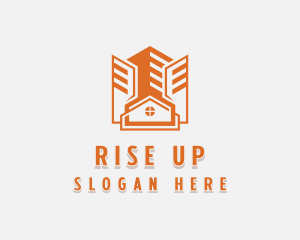 Real Estate Building Property logo design