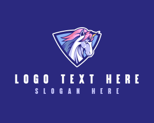 Lgbt - Unicorn Gaming Pride logo design