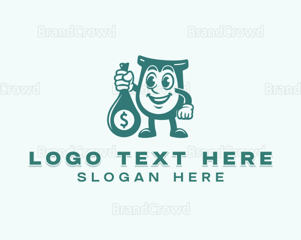 Dollar Money Bag Logo
