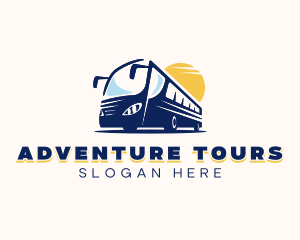 Tour - Tour Bus Shuttle logo design