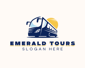 Tour Bus Shuttle logo design