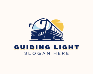 Tour Bus Shuttle logo design