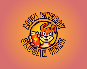 Rabbit Energy Drink logo design