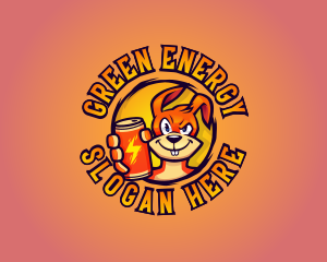 Rabbit Energy Drink logo design