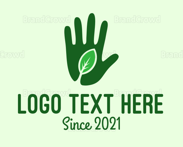 Green Hand Gardening Logo