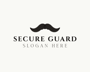 Hair - Gentleman Moustache Hair logo design