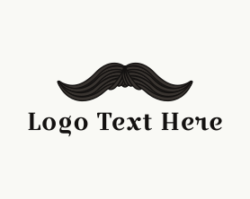 Vintage - Vintage Moustache logo design