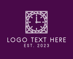 Countdown - Ornate Clock Timer logo design