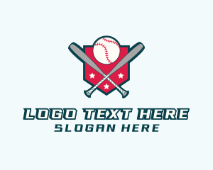 Baseball Sports Tournament Logo