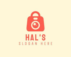 Photo Editor - Camera Shopping Bag logo design