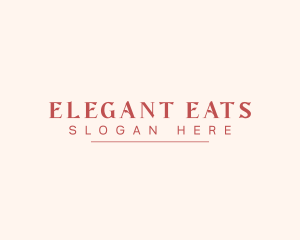 Elegant Cosmetics Company logo design