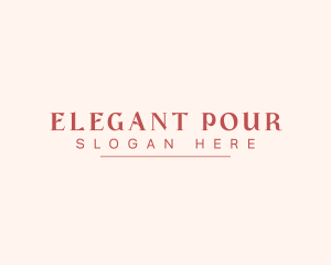 Elegant Cosmetics Company logo design