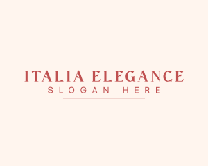 Elegant Cosmetics Company logo design