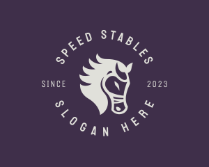 Horse Racing - Equestrian Horse Riding logo design