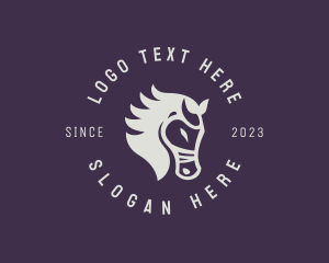 Equestrian Horse Riding Logo