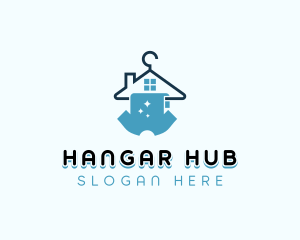 Hanger - Hanger Clothes Washing logo design