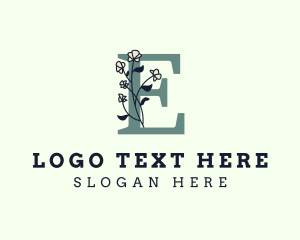 Event Planner - Spring Letter E logo design