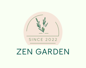 Natural Herb Badge logo design