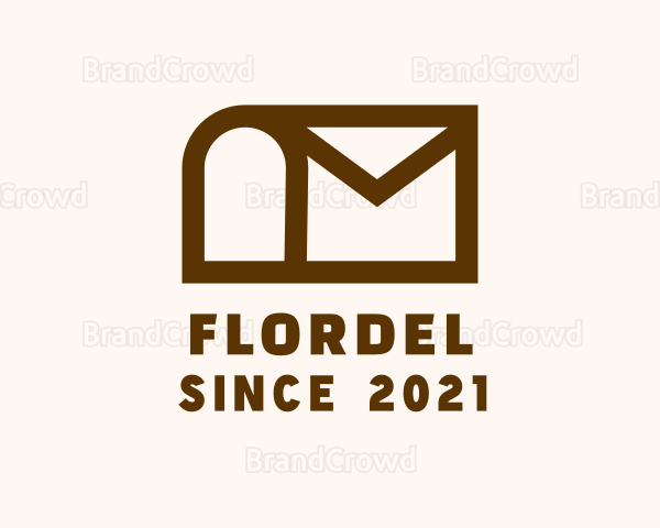 Brown Mailbox Envelope Logo