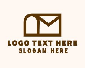 Brown Mailbox Envelope Logo