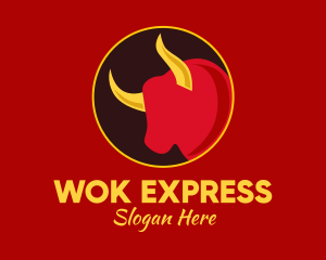 Chinese Zodiac Ox  Logo